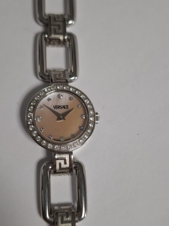 Versace - Mother of Pearl Diamond Women's Watch DSQ99 - Image 10